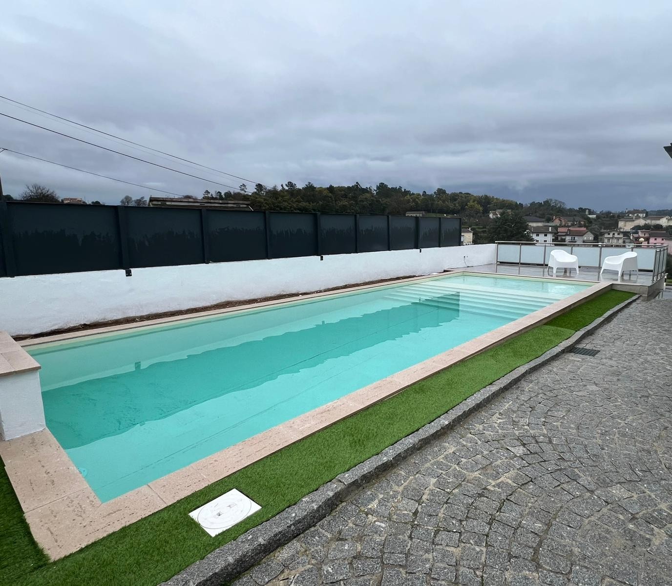 Wintry Mountain Landscape