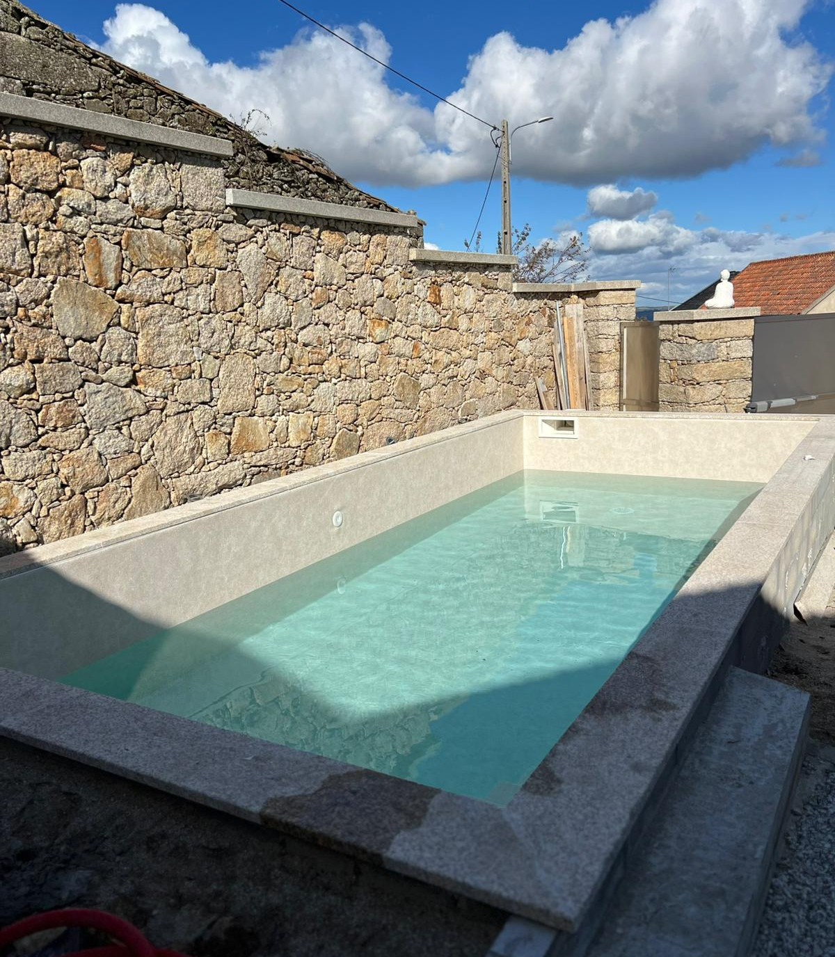 Wintry Mountain Landscape